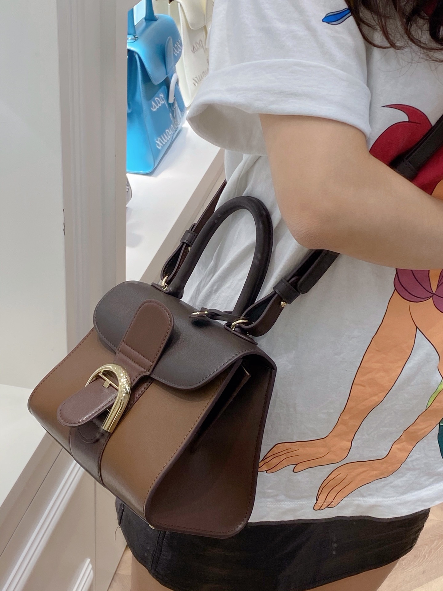 델보 브리앙 박스백 미니